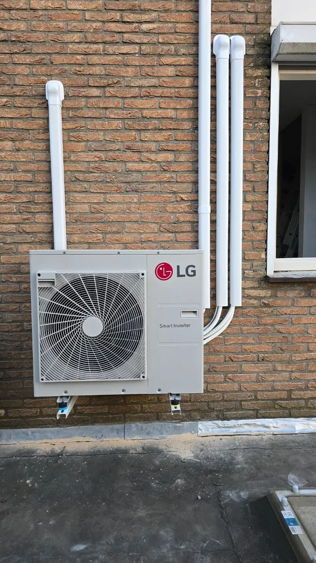 LG-airco aan de achtergevel – foto 2 van 2