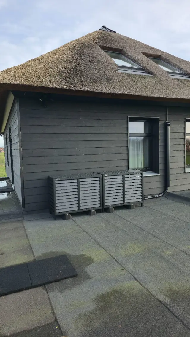 Drie warmtepompen bij vrijstaande woning